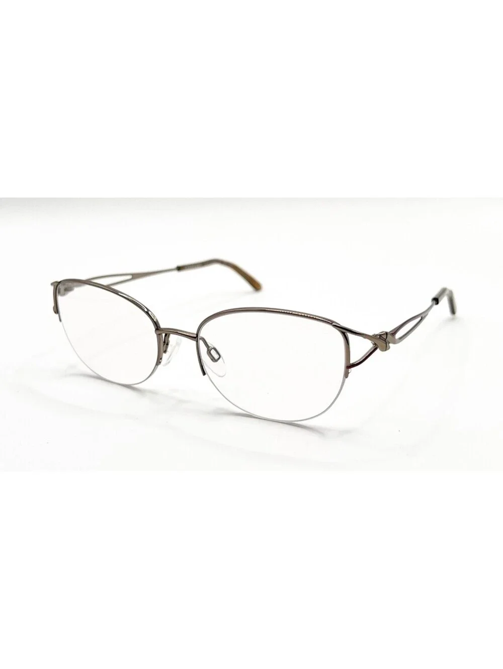 Charmant Ch29210 Br Brown Authentic Eyeglasses 52-17-140